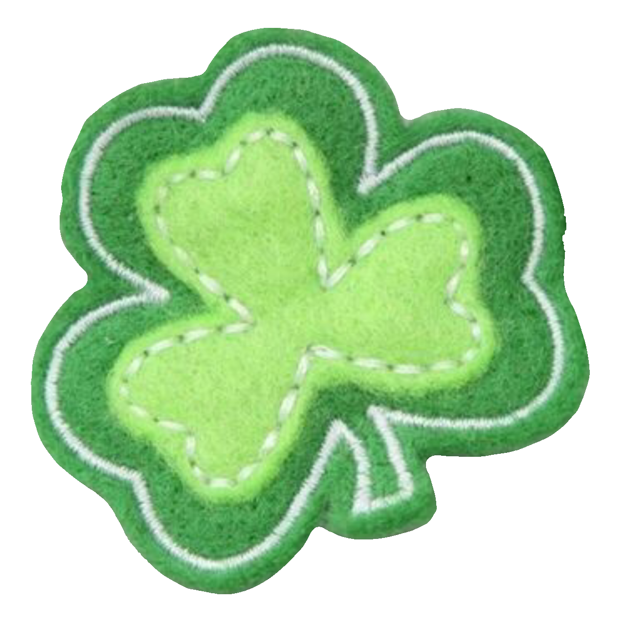 felt patch of a 3 leaf clover