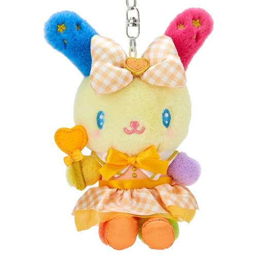 usahana plush in an orange idol outfit
