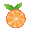 pixel orange